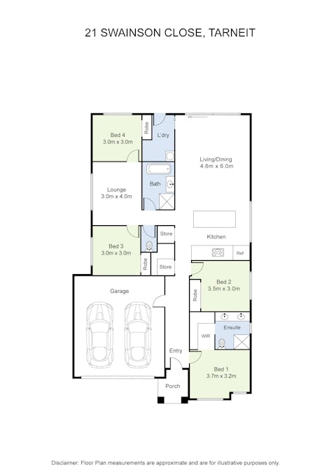21 Swainson Close, Tarneit, VIC, 3029 - Floorplan 1