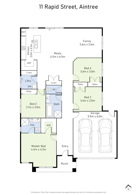 11 Rapid Street, Aintree, VIC, 3336 - Floorplan 1