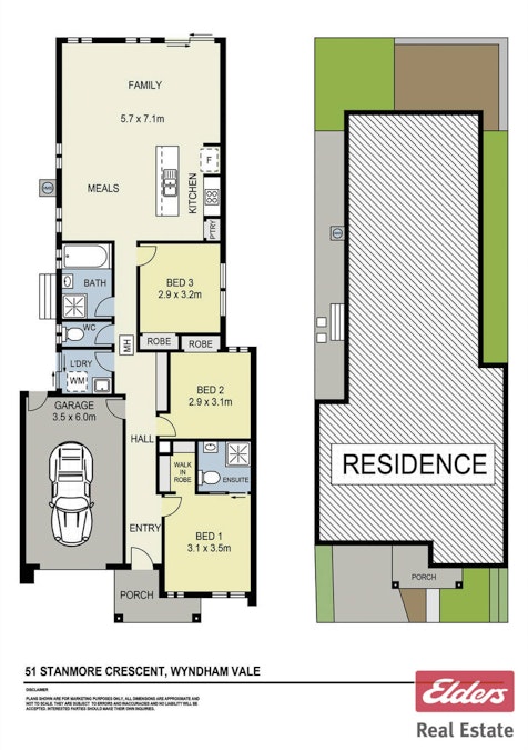 51 Stanmore Crescent, Wyndham Vale, VIC, 3024 - Floorplan 1