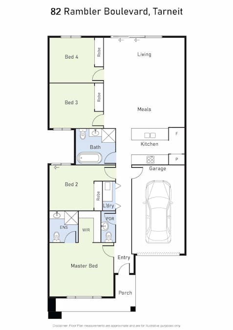 82 Rambler Boulevard, Tarneit, VIC, 3029 - Floorplan 1