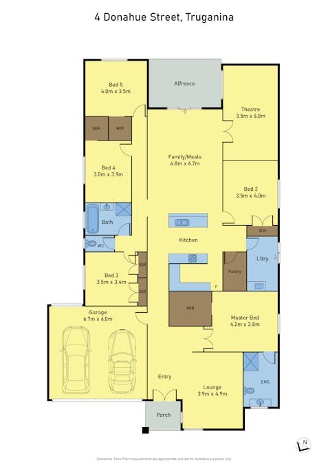 4 Donahue Street, Truganina, VIC, 3029 - Floorplan 1