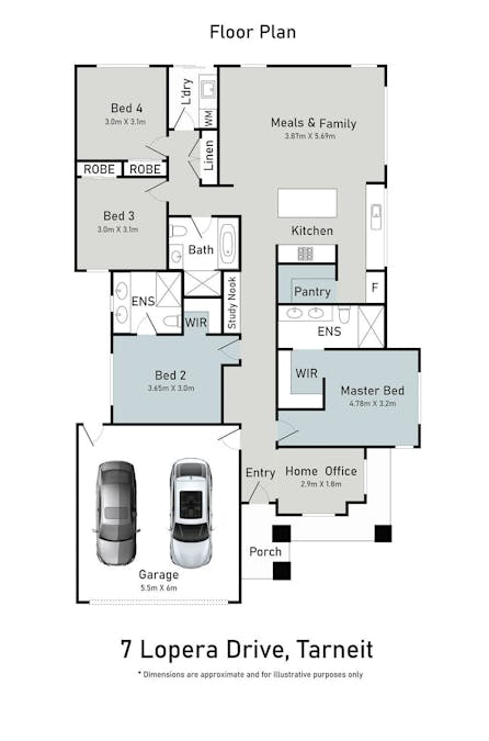 7 Lopera Drive, Tarneit, VIC, 3029 - Floorplan 1