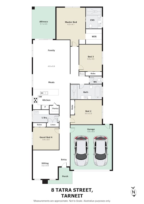 8 Tatra Street, Tarneit, VIC, 3029 - Floorplan 1