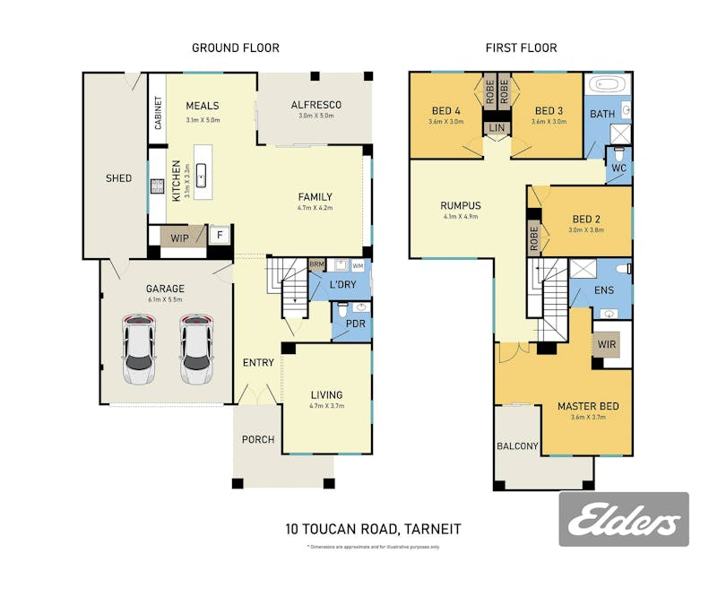 10 Toucan Road, Tarneit, VIC, 3029 - Floorplan 1