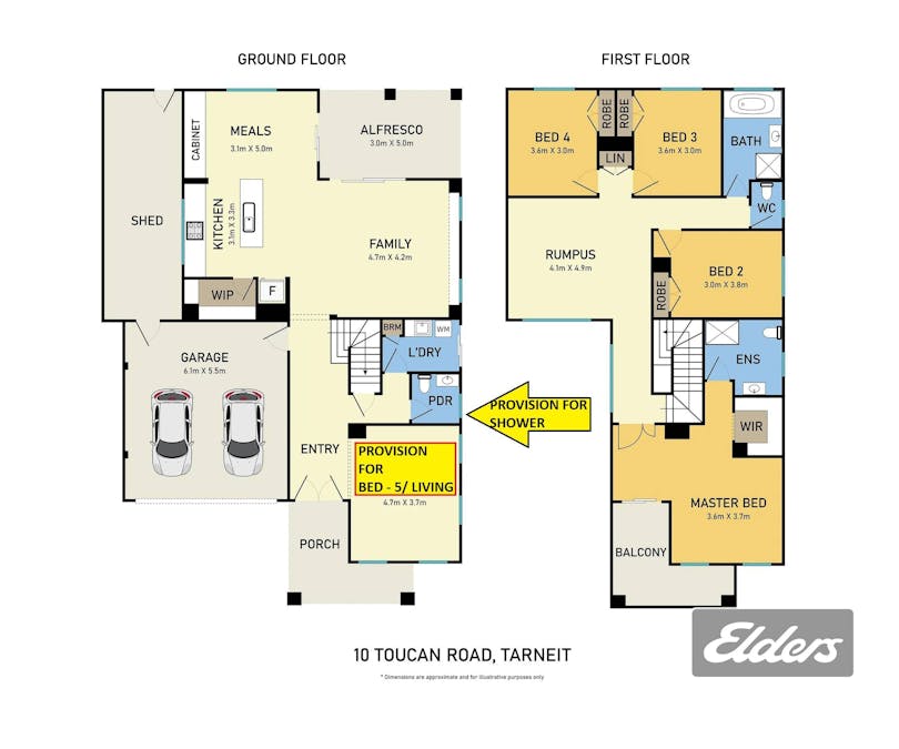 10 Toucan Road, Tarneit, VIC, 3029 - Floorplan 1