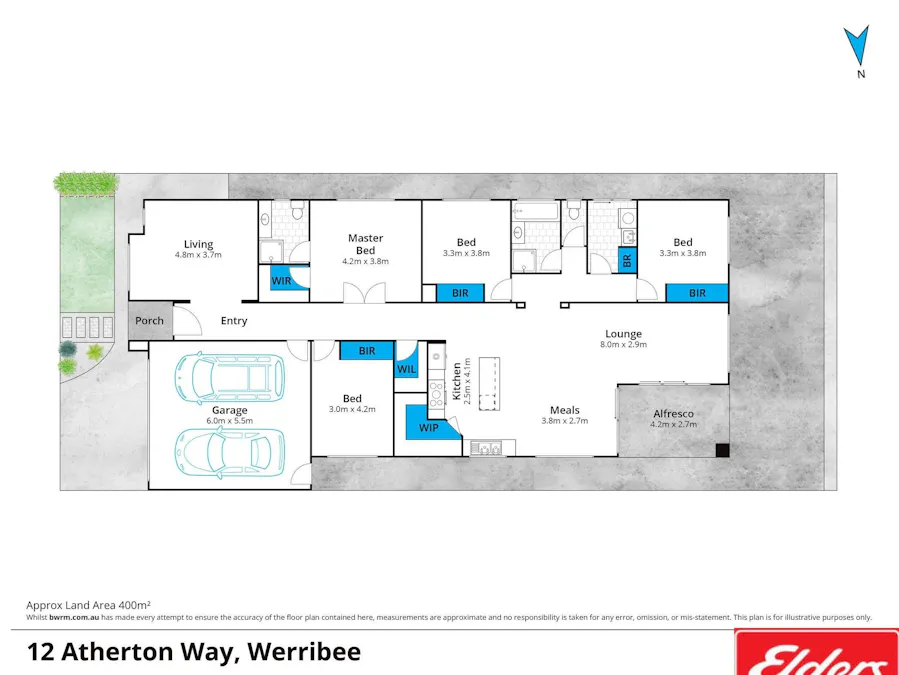 12 Atherton Way, Werribee, VIC, 3030 - Floorplan 1