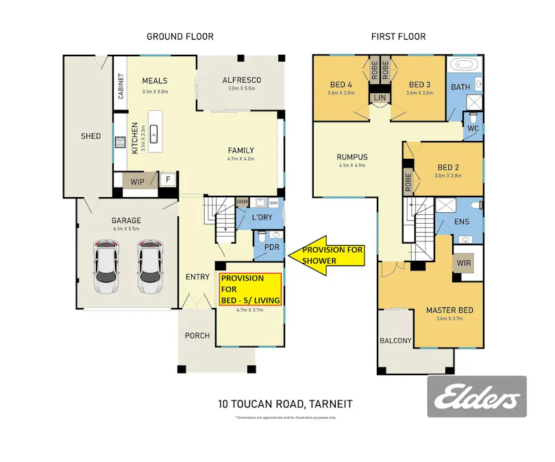 10 Toucan Road, Tarneit, VIC, 3029 - Floorplan 1