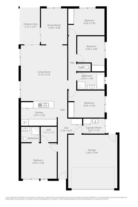 9 Shiraz Court, Mildura, VIC, 3500 - Floorplan 1