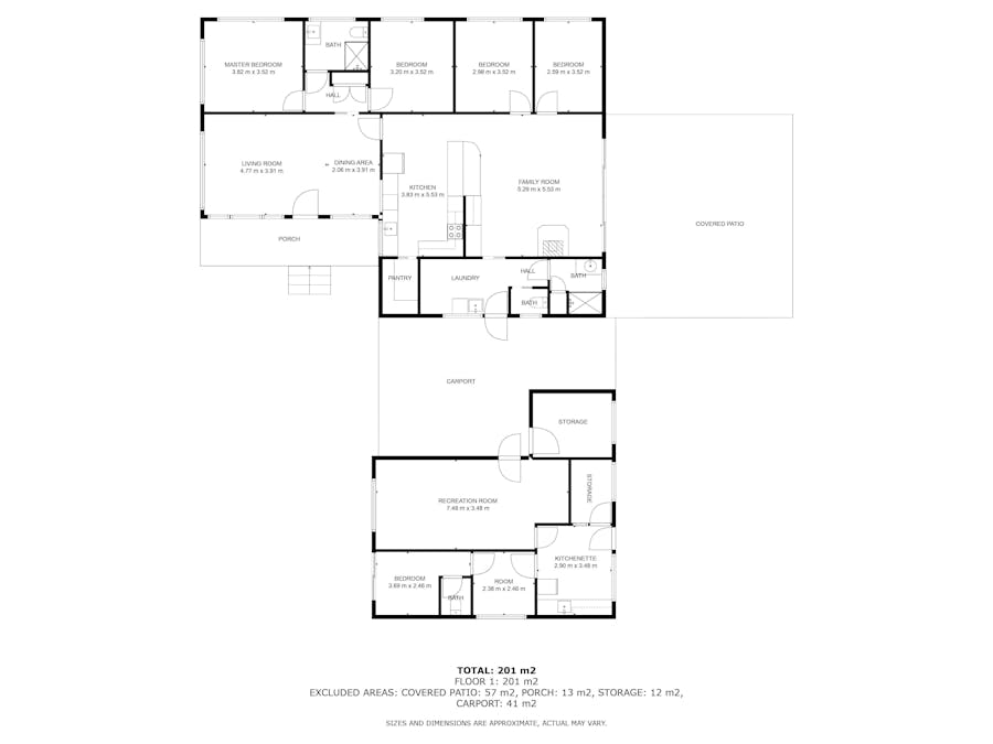 21 Towong Street East Street, Tallangatta, VIC, 3700 - Floorplan 1