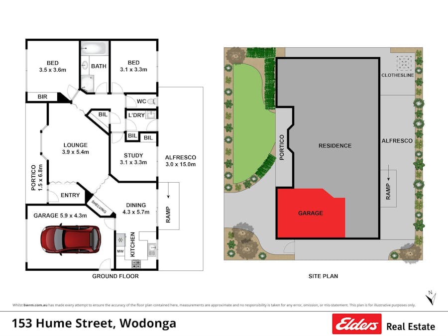 153 Hume Street, Wodonga, VIC, 3690 - Floorplan 2