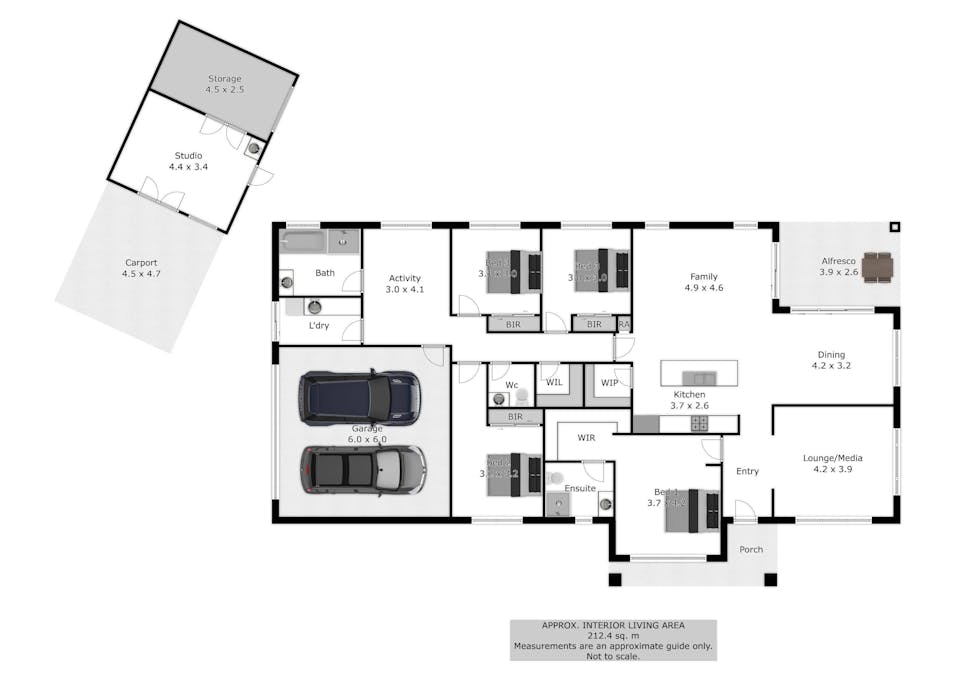 22 Firestone Way, Wodonga, VIC, 3690 - Floorplan 1