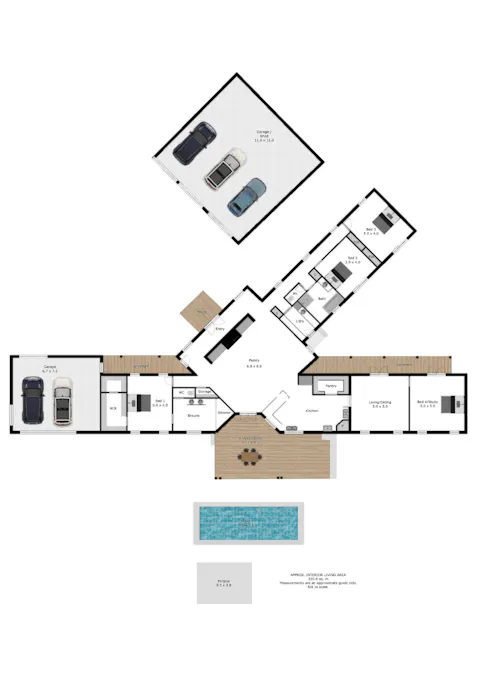 Rutherglen, VIC, 3685 - Floorplan 1
