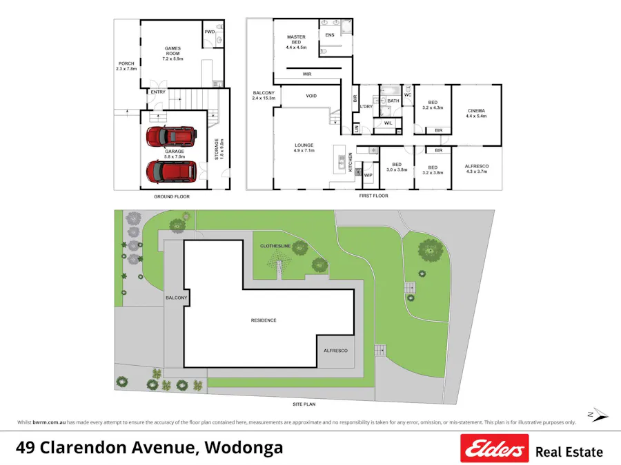 49 Clarendon Avenue, Wodonga, VIC, 3690 - Floorplan 1