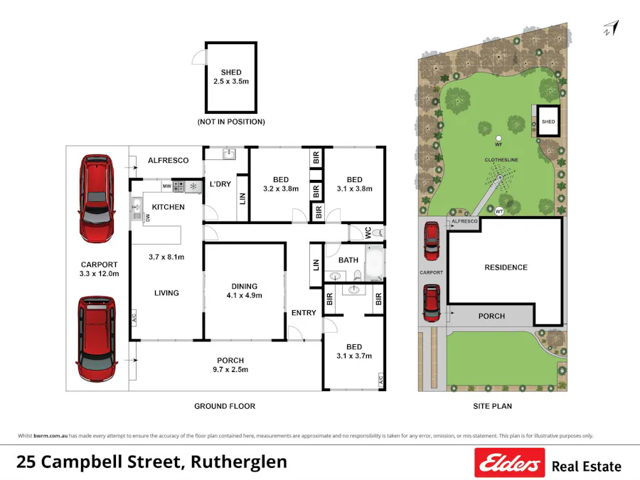 25 Campbell Street, Rutherglen, VIC, 3685 - Floorplan 1