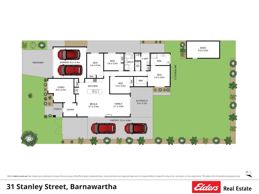 31 Stanley Street, Barnawartha, VIC, 3688 - Floorplan 1