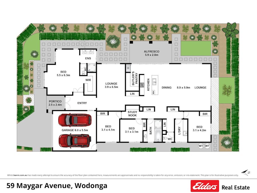 59 Maygar Avenue, Wodonga, VIC, 3690 - Floorplan 1