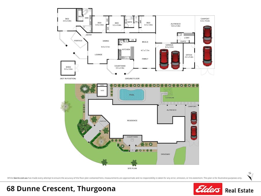 68 Dunne Crescent, Thurgoona, NSW, 2640 - Floorplan 2