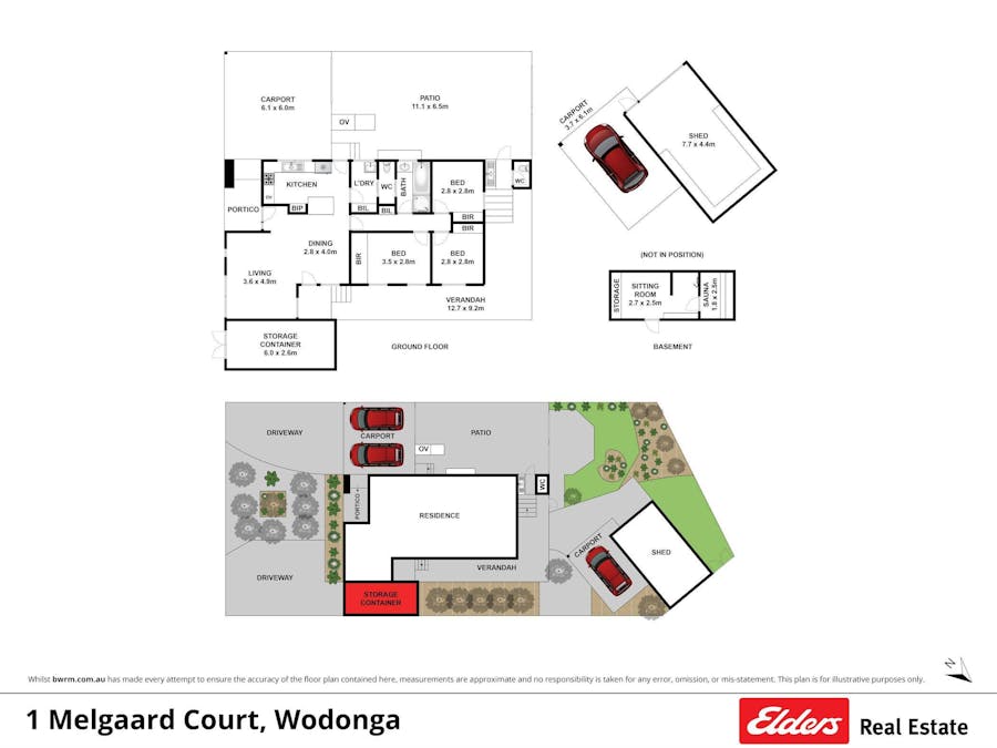 1 Melgaard Court, Wodonga, VIC, 3690 - Floorplan 1