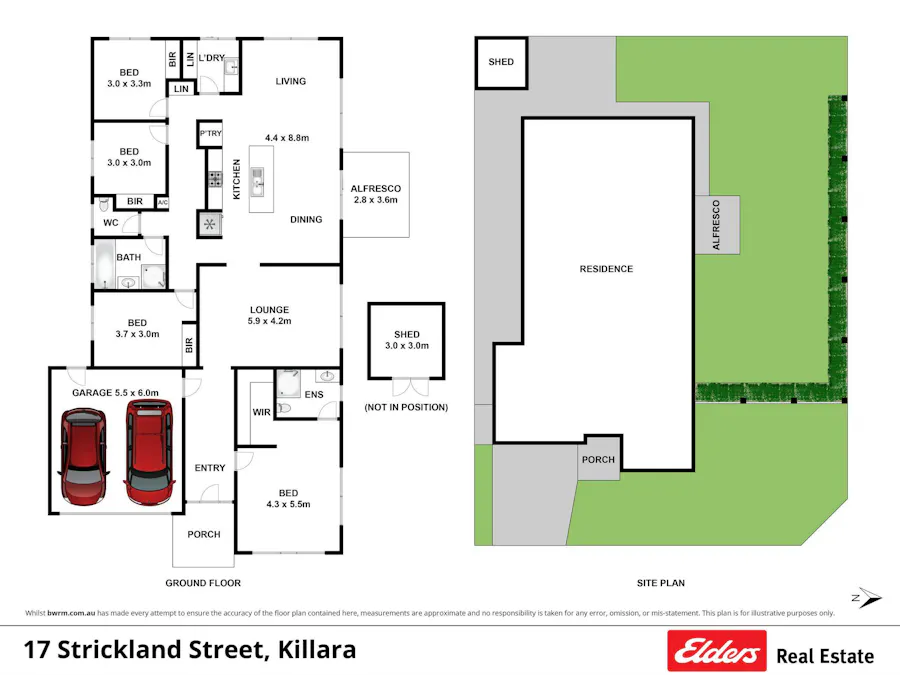 17 Strickland Street, Killara, VIC, 3691 - Floorplan 1