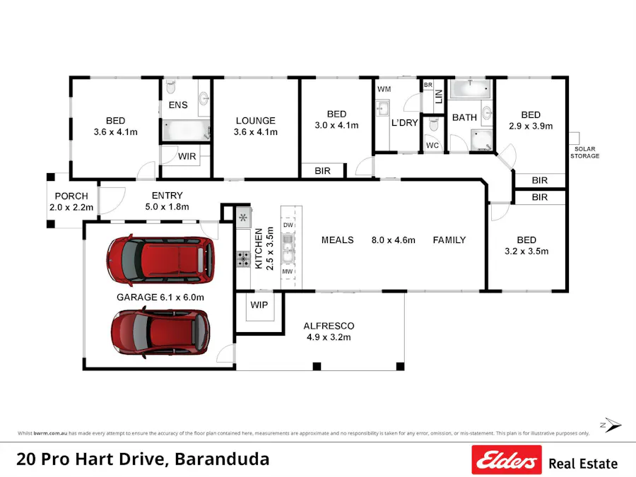 20 Pro Hart Drive, Baranduda, VIC, 3691 - Floorplan 1