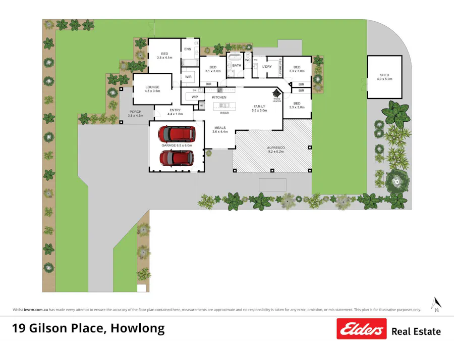 19 Gilson Place, Howlong, NSW, 2643 - Floorplan 2