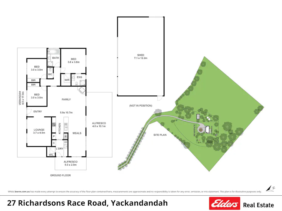 27 Richardsons Race Road, Yackandandah, VIC, 3749 - Floorplan 1