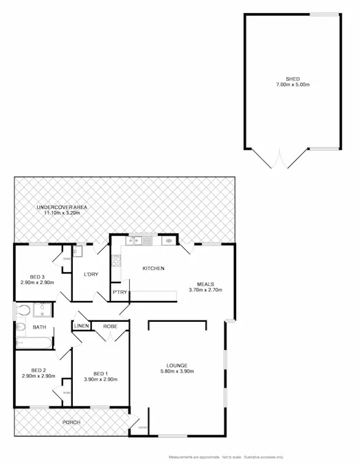 4 Heckendorf Road, Wodonga, VIC, 3690 - Floorplan 1