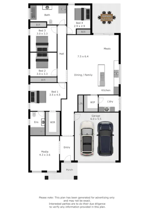 10 Whitewater Terrace, Thurgoona, NSW, 2640 - Floorplan 1