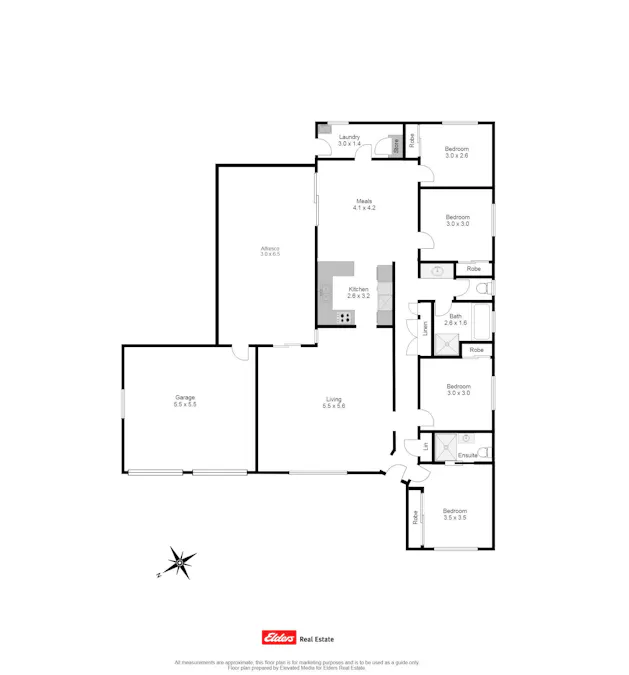 15 Aberdeen Drive, Wodonga, VIC, 3690 - Floorplan 1