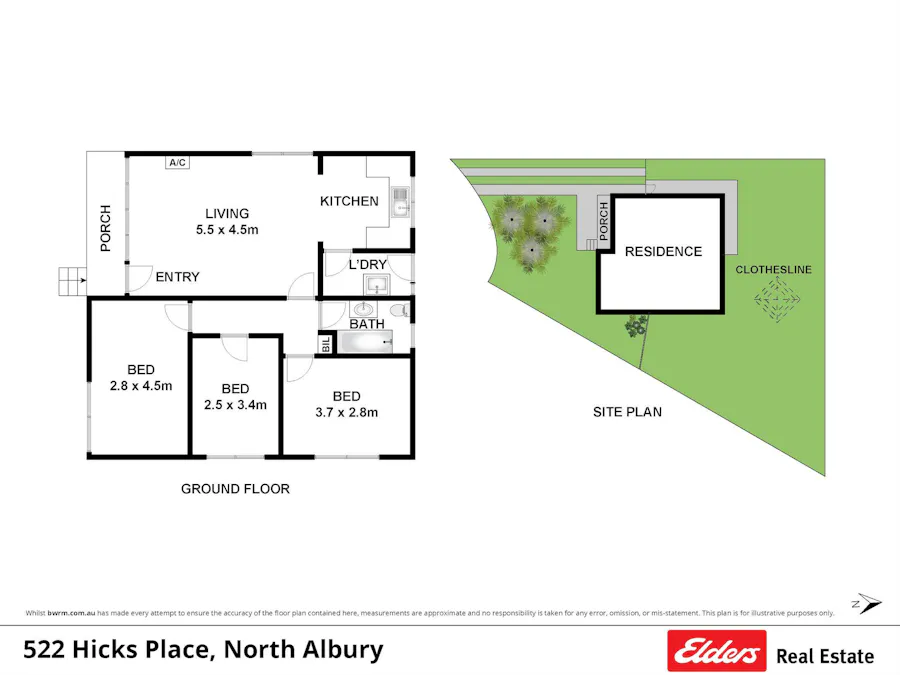 522 Hicks Place, North Albury, NSW, 2640 - Floorplan 1
