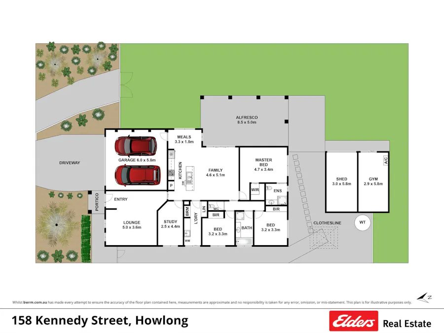 158 Kennedy Street, Howlong, NSW, 2643 - Floorplan 1