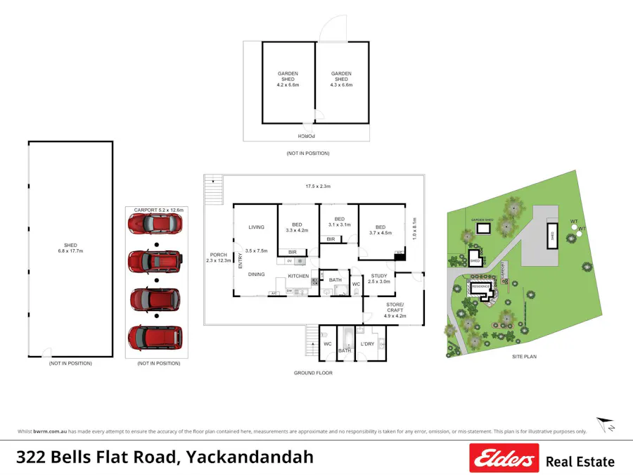 322 Bells Flat Road, Yackandandah, VIC, 3749 - Floorplan 1