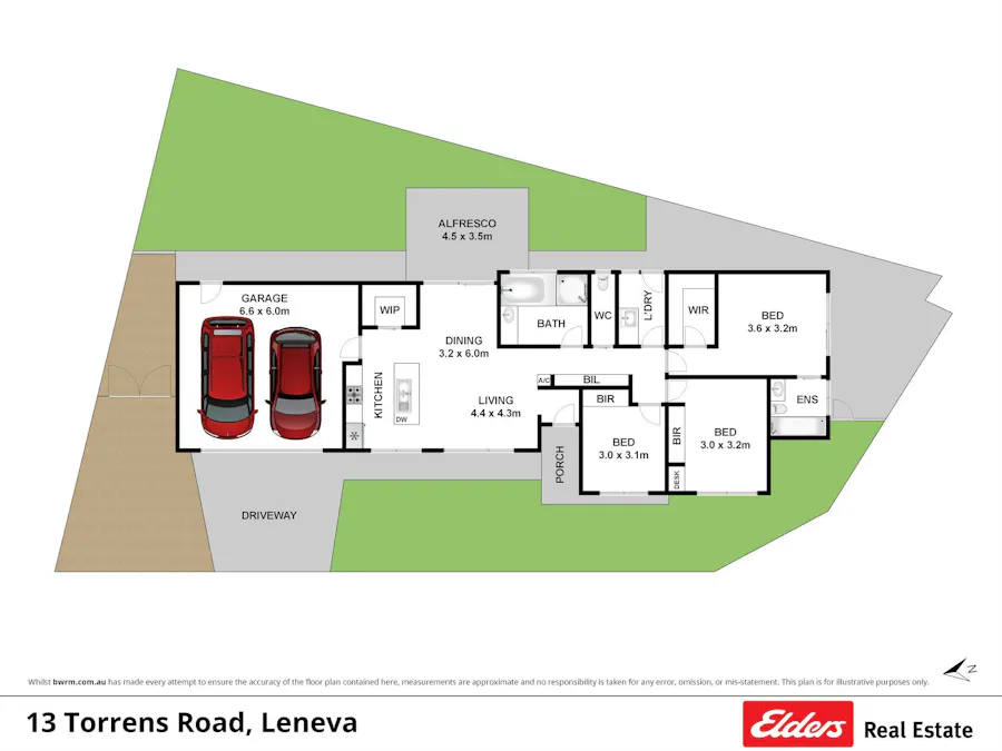 13 Torrens Road, Leneva, VIC, 3691 - Floorplan 1