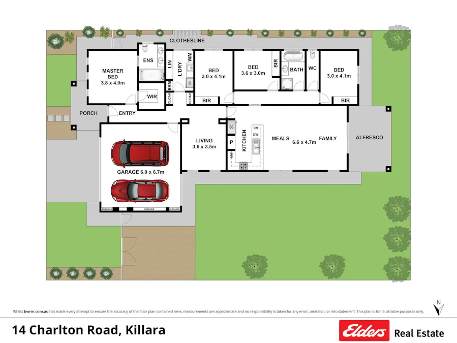 14 Charlton Road, Killara, VIC, 3691 - Floorplan 2