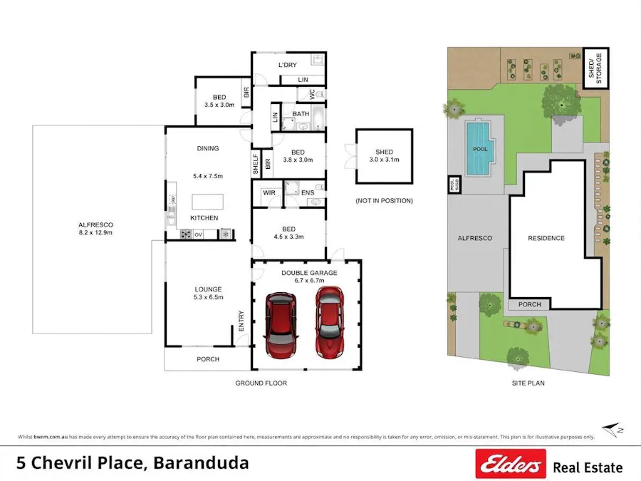5 Chervil Place, Baranduda, VIC, 3691 - Floorplan 1