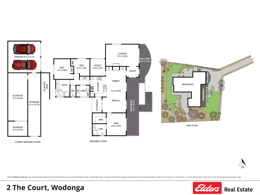 2 The Court, Wodonga, VIC, 3690 - Floorplan 1
