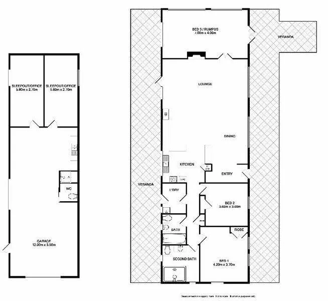 380 Omeo Highway, Tallangatta, VIC, 3700 - Floorplan 1