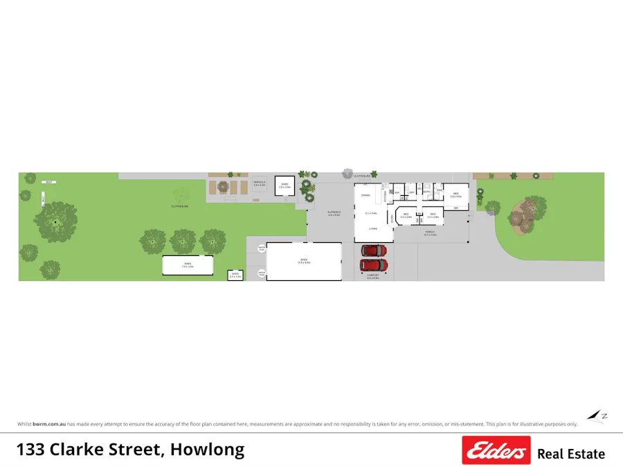 133 Clarke Street, Howlong, NSW, 2643 - Floorplan 1