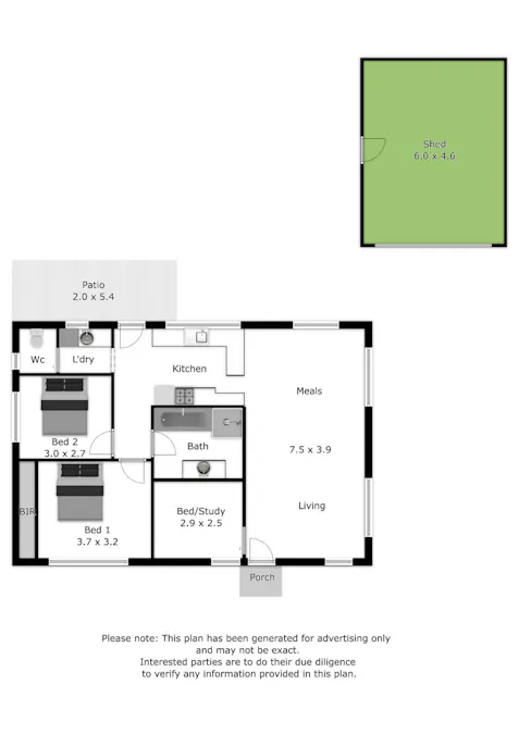 134 Thomas Mitchell Drive, Wodonga, VIC, 3690 - Floorplan 1