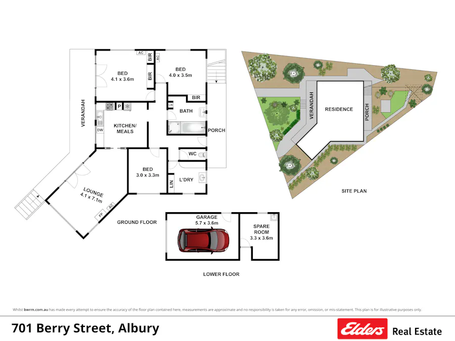 701 Berry Street, Albury, NSW, 2640 - Floorplan 1