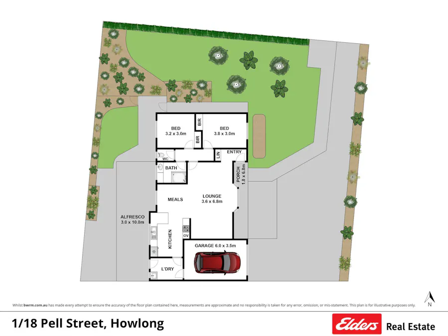 1/18 Pell Street, Howlong, NSW, 2643 - Floorplan 2