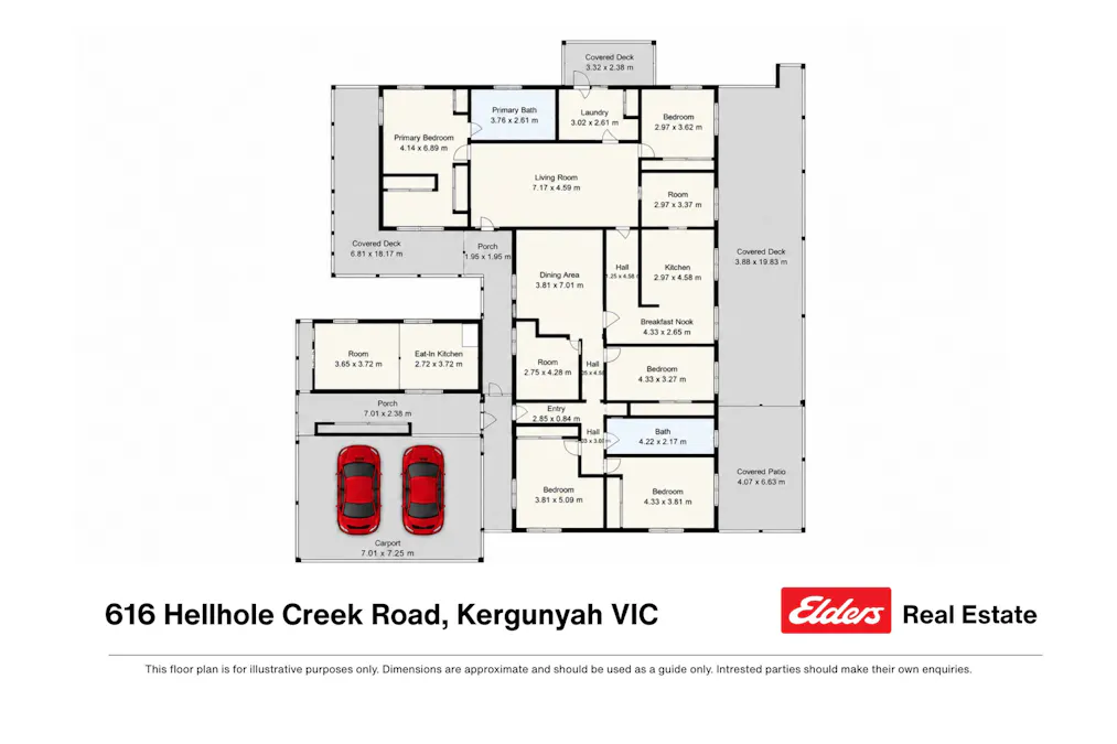 616 Hellhole Creek Road, Kergunyah, VIC, 3691 - Floorplan 1