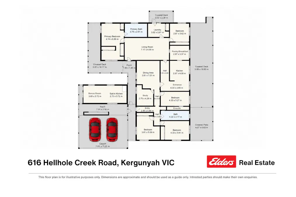 616 Hellhole Creek Road, Kergunyah, VIC, 3691 - Floorplan 1