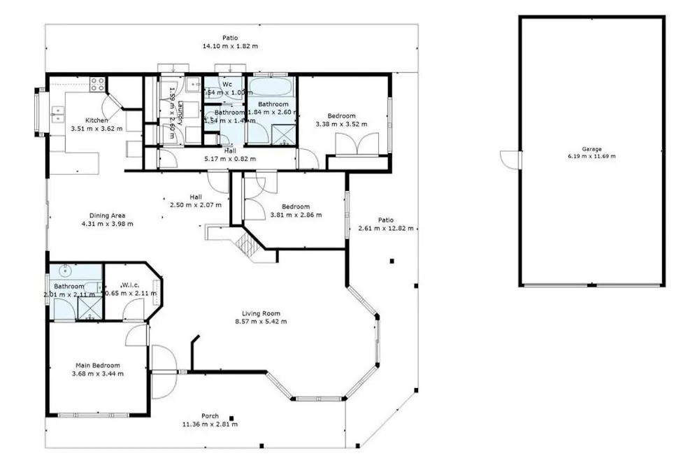 157 Walla Cemetery Road, Walla Walla, NSW, 2659 - Floorplan 1