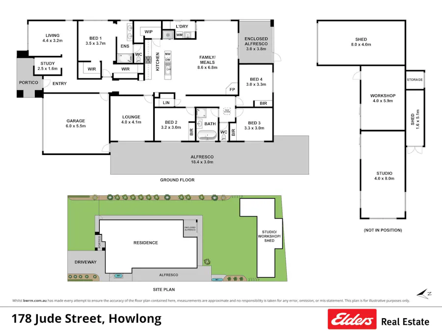 178 Jude Street, Howlong, NSW, 2643 - Floorplan 1