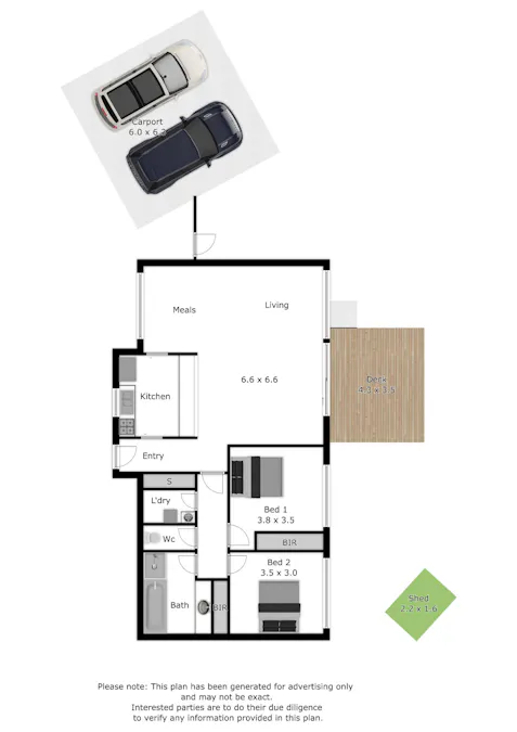 3/24 Huon Creek Road, Wodonga, VIC, 3690 - Floorplan 1