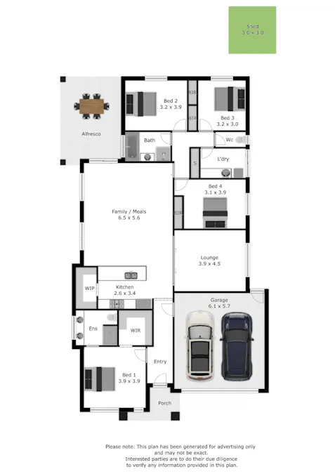 11 Doohan Street, Baranduda, VIC, 3691 - Floorplan 1