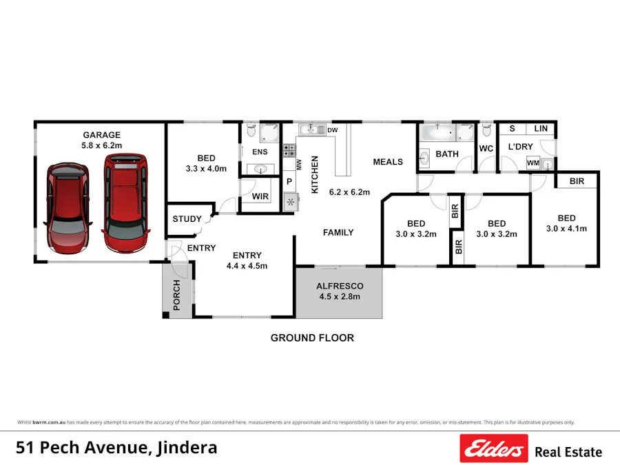 51 Pech Avenue, Jindera, NSW, 2642 - Floorplan 1