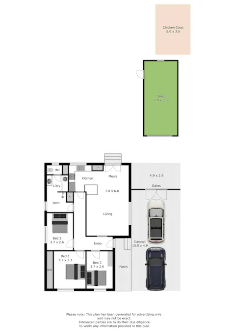 534 Douglas Road, Lavington, NSW, 2641 - Floorplan 1