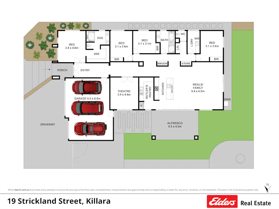 19 Strickland Street, Killara, VIC, 3691 - Floorplan 1